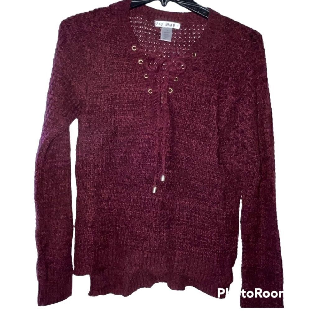 MAROON sweater women’s